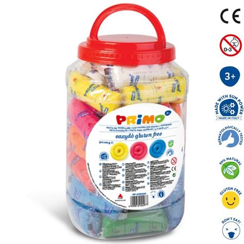 Pasta per riempire piccoli fori e difetti del legno. PASTA DA MODELLARE EASYDO' VASO 50 PANETTI 100 GR. PRIMO ...
