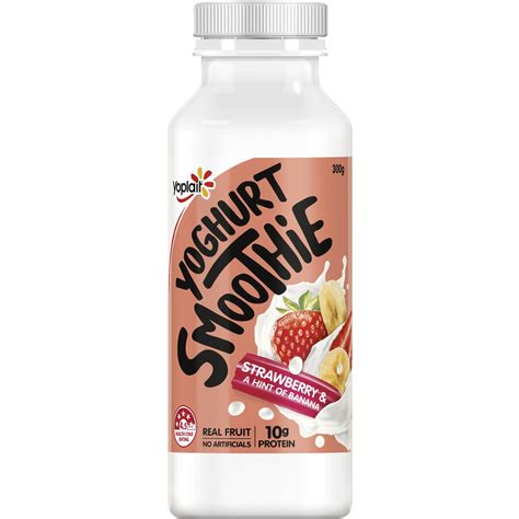 Yoplait Yoghurt Smoothie Strawberry And Banana 300g Woolworths