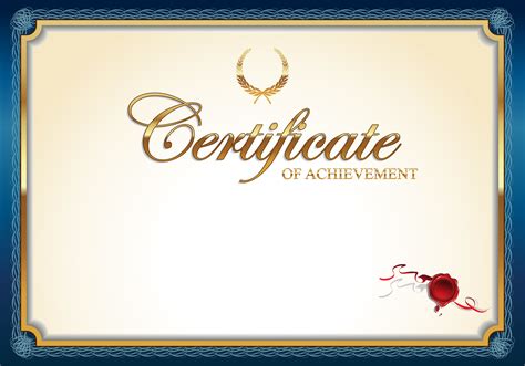 Creative Background Border Certificate Certificate Templates Honor Background Image And