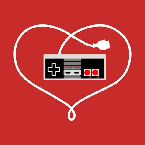 Love Nintendo Nes Nintendo T Shirt Teepublic