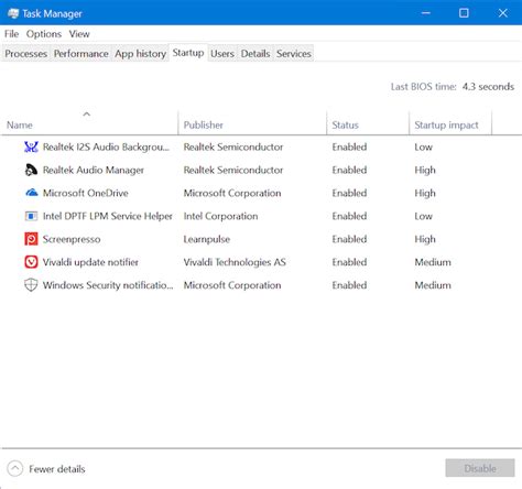 How To View And Disable Startup Programs From Windows 10s Task Manager