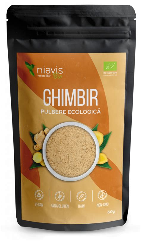 Ghimbir Pulbere Ecologica Bio G