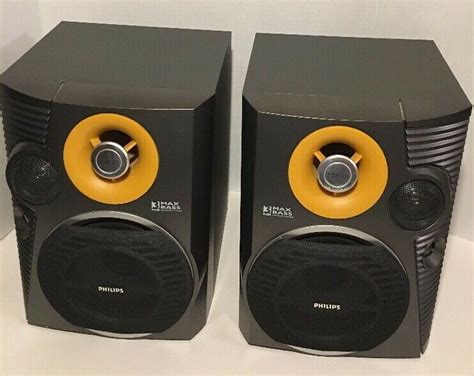 Philips 3 Way Max Bass Speaker System Fwb C55017 Tested Speakers