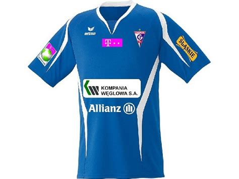 Okrzyki jeszcze niedawno słyszalne na stadionie górnika. koszulka Górnik Zabrze Erima (11-12) > koszulki piłkarskie ...
