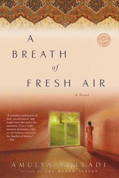 Breath Of Fresh Air Paperback By Malladi Amulya Acceptable Condition