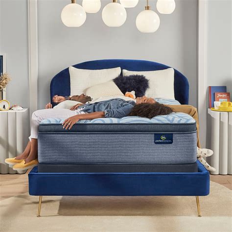 serta perfect sleeper luminous sleep plush pillow top mattress 17 5″ mattress central