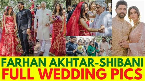 Farhan Akhtar Wedding Farhan Akhtar Shibani Dandekar Farhan Akhtar Marriage Video