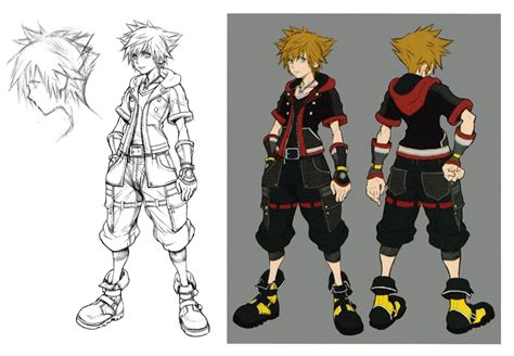 Sora Concept Art Kingdom Hearts Iii Art Gallery Kingdom Hearts Art
