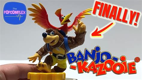 Banjo Kazooie Amiibo Unboxing And Review Super Smash Bros Youtube