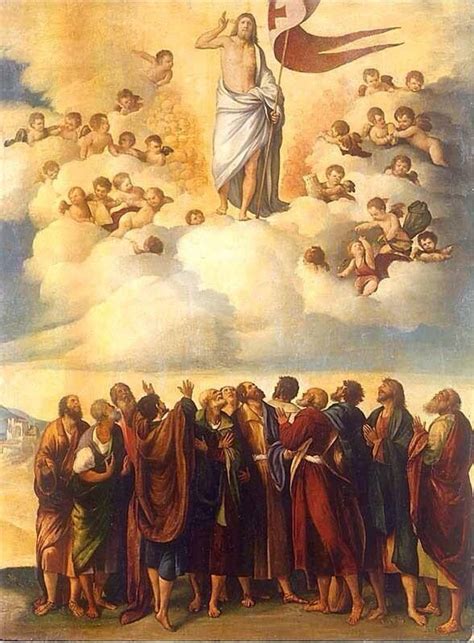 La Ascensión Ascensión De Jesús Imágenes Religiosas Arte Cristiano