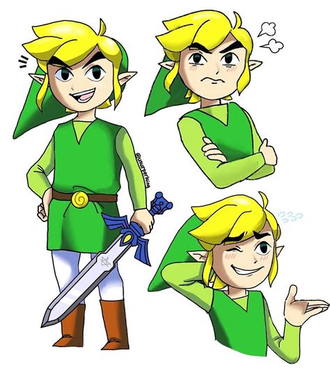 Legend Of Zelda Wind Waker Art Toon Link Usurperkiing Twilight