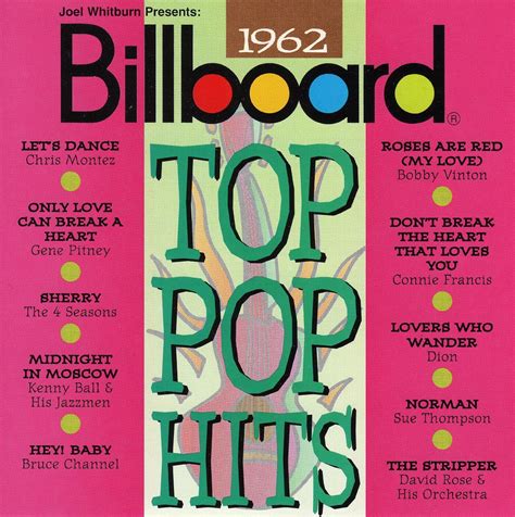 Billboard Top Pop Hits 1962 Various Artists Collections Amazonca