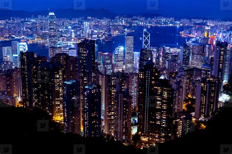 Photos Hong Kong Skyline At Night From Victoria Peak Youworkforthem
