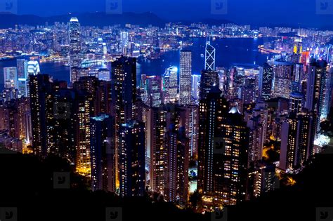 Download wallpaper 1080x1920 hong kong, city, night, lights, skyscrapers, water sony xperia z1, zl, z, samsung galaxy s4, htc one hd background. Photos - Hong Kong skyline at night from Victoria Peak ...