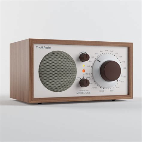Retro Radio Vintage Iconic 3d C4d