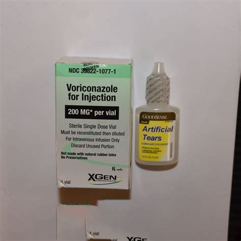 In addition, voriconazole should not be used if you have the following conditions: Voriconazole Ophthalmic Solution