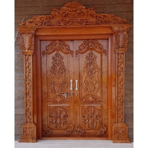3d Exterior Luxury Solid Teak Wood Door Rs 1300 Square Feet Madhuri