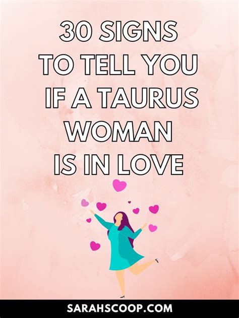 30 Signs To Tell You If A Taurus Woman Is In Love Sarah Scoop