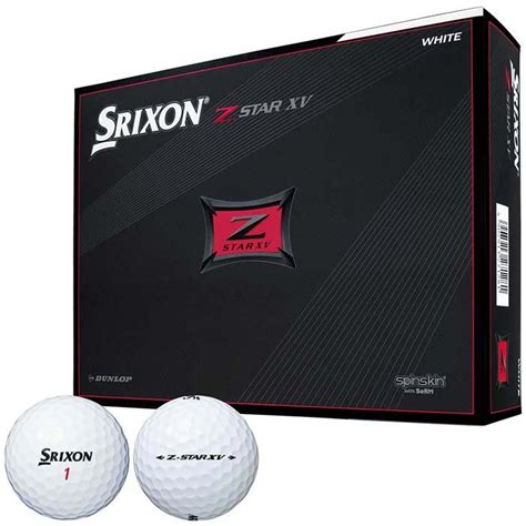 Dunlop スリクソン Z Star Xv （ホワイト） 2021年モデル 1ダース スリクソン Z Star ゴルフボール 最安値