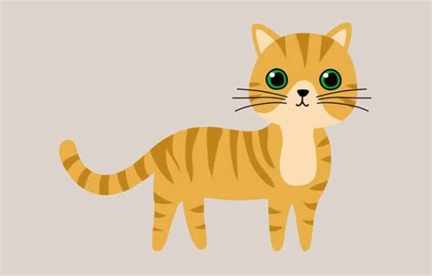 Gambar Kucing Kartun Berwarna Yang Imut Dan Lucu Fanicat