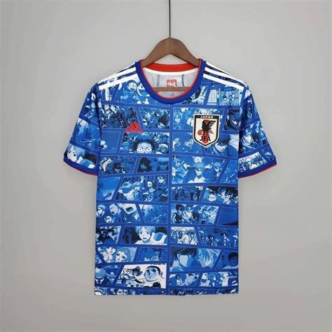 japan home football jersey manga anime concept shirt soccer etsy uk in 2022 soccer jersey