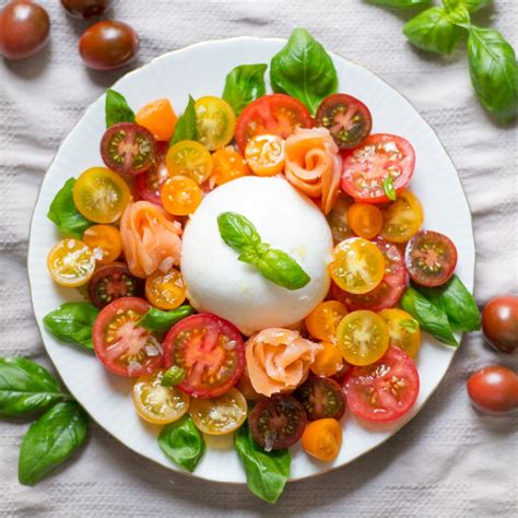 This feature requires flash player to be installed in your browser. Smoked Salmon Caprese Salad | Recipe (With images ...