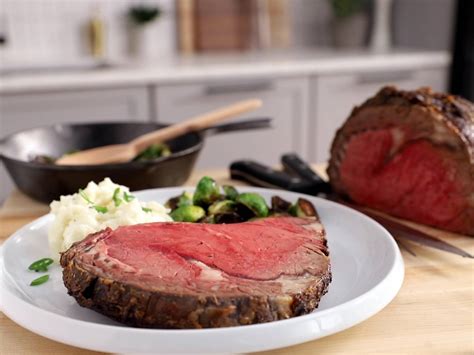 Fit a baking sheet with a rack and line with parchment paper. Dijon Mustard Prime Rib Recipe : Make Your Holiday Meal ...