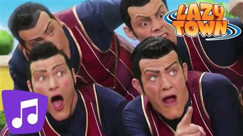 Lazytown We Are Number One Music Video We Are Number One Lazy Town Music Videos