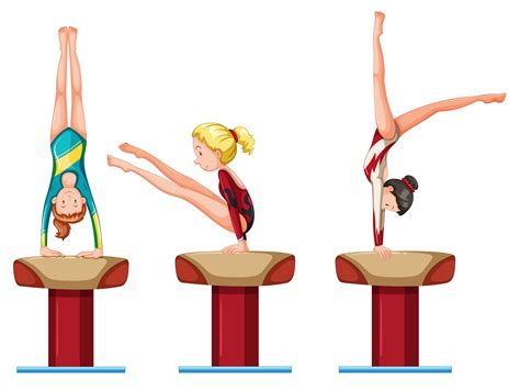 imagen de tania en gymnastics dibujos imagenes de gimnastas silueta sexiz pix