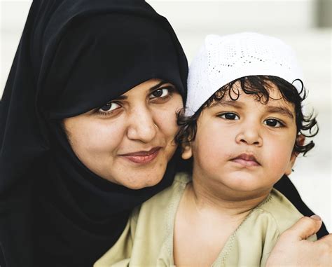 Muslim Mother And Her Son Premium Photo Rawpixel