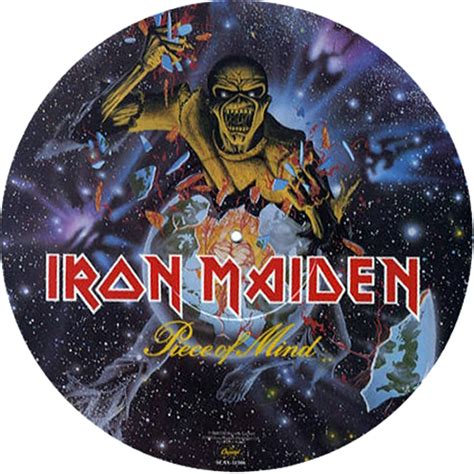 Iron Maiden Piece Of Mind Us Picture Disc Lp Vinyl Picture Disc Album