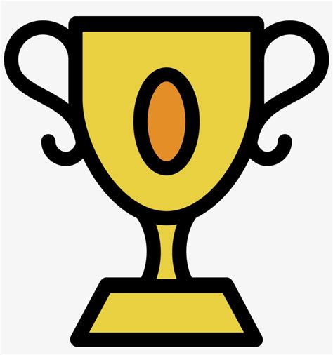 Drawn Trophy Golden Cup - World Cup Cartoon Drawing Transparent PNG