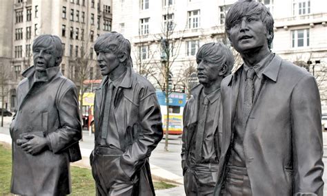 This statue was one of the first things we saw when we got to liverpool. Meet the Beatles' Manager: Did This Gay Man Save Rock?