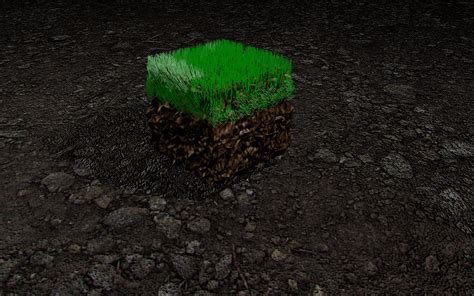 Minecraft Dirt Block By Vaintti On Deviantart