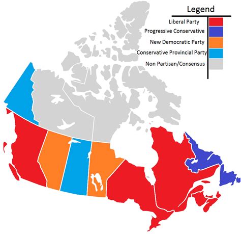 Provincial Governments As Of May 5 2015 Rcanada