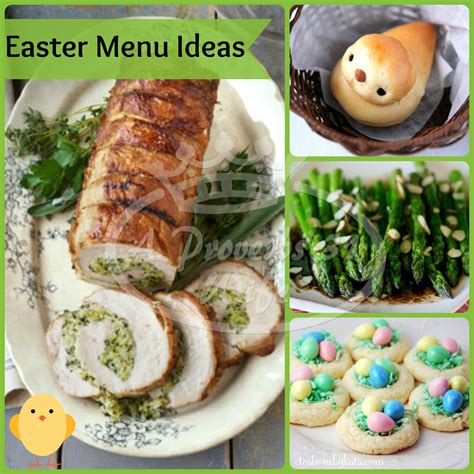 Here are 11 great easter menus to choose from, depending on find the perfect easter menu for your celebration—from a casual, outdoor brunch to a buffet, to a formal easter a variety of herbs lend sophistication to this menu of simple spring foods. Easter Recipe Roundup! - A Proverbs 31 Wife