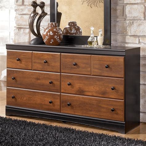 Two Tone Dark Brown Aimwell Dresser Ashley Furniture Signature Design 6