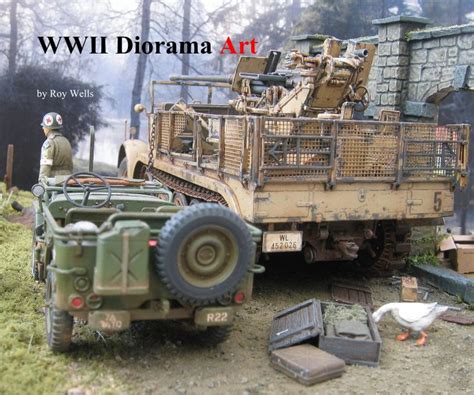 The custom ww2 diorama consists over 20.000 bricks. WWII Diorama Art by Roy Wells | Blurb Books UK