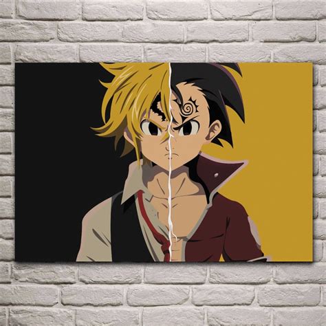 Cool Meliodas Seven Deadly Sins Anime Fan Art Living Room