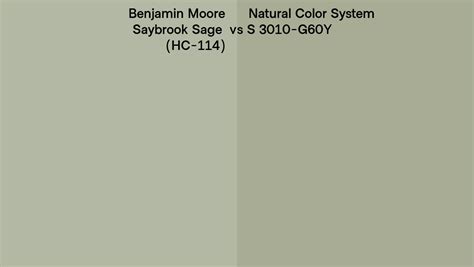 Benjamin Moore Saybrook Sage Hc Vs Natural Color System S