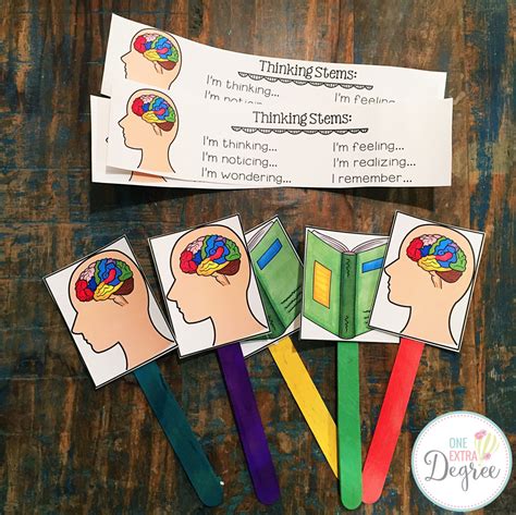 Metacognition Thinking Stems And Thinking Sticks Metacognition