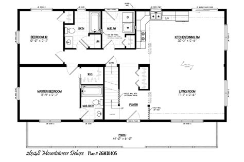 Mountaineer Log Home Floor Plans Cabin Floor Plans Log Home Floor