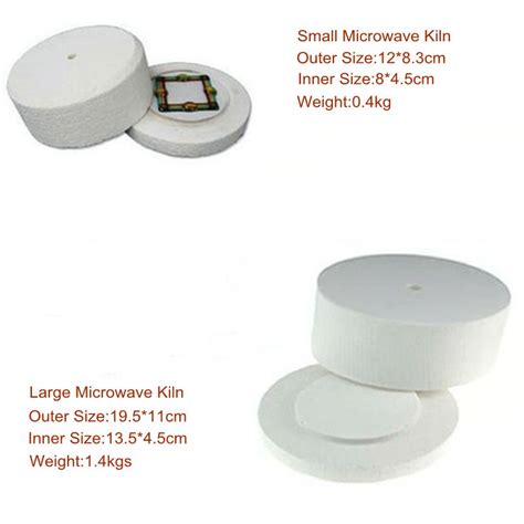 Extra Large Microwave Kiln Kit For Fusing Glass Kiln 15pcs Set Grandado