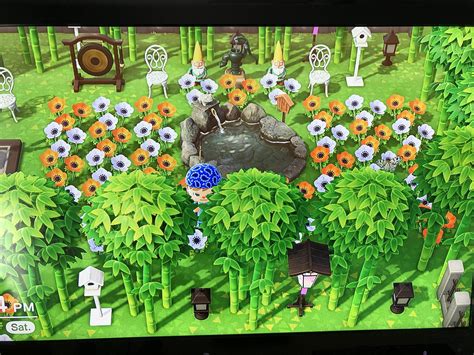 Notably, animal crossing differentiates between regular bamboo pieces and young spring bamboo, both of which have different uses in different recipes. Bamboo Garden Ideas Animal Crossing / I Made This Zen ...