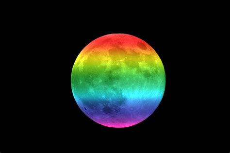 Rainbow Moon By Ldfranklin On Deviantart