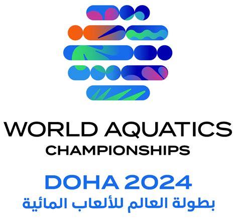 World Aquatics Doha 2024 Logo 1 