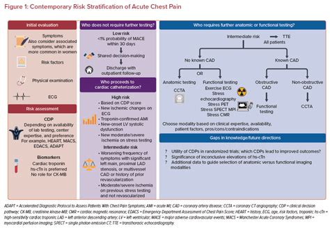 Contemporary Risk Stratification Of Acute Chest Pain Radcliffe Cardiology
