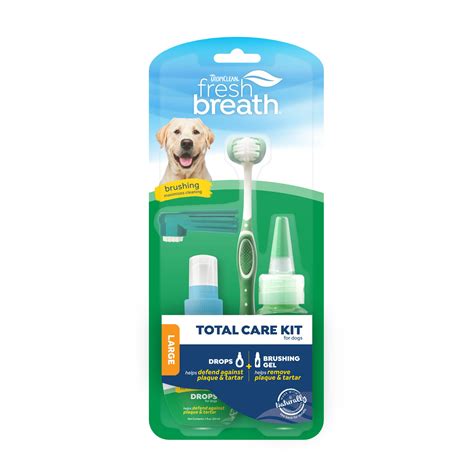 Tropiclean Fresh Breath Oral Care Kit For Dogs | Pet Oasis