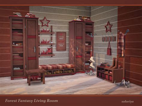 Soloriyas Forest Fantasy Living Room Set