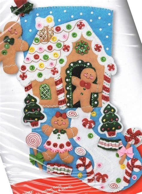 Bucilla Gingerbread Dreams Cookies Candy Christmas Holiday Etsy